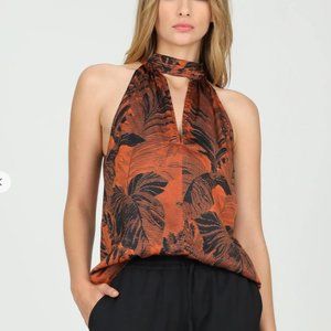 Storm Rusty Print Top